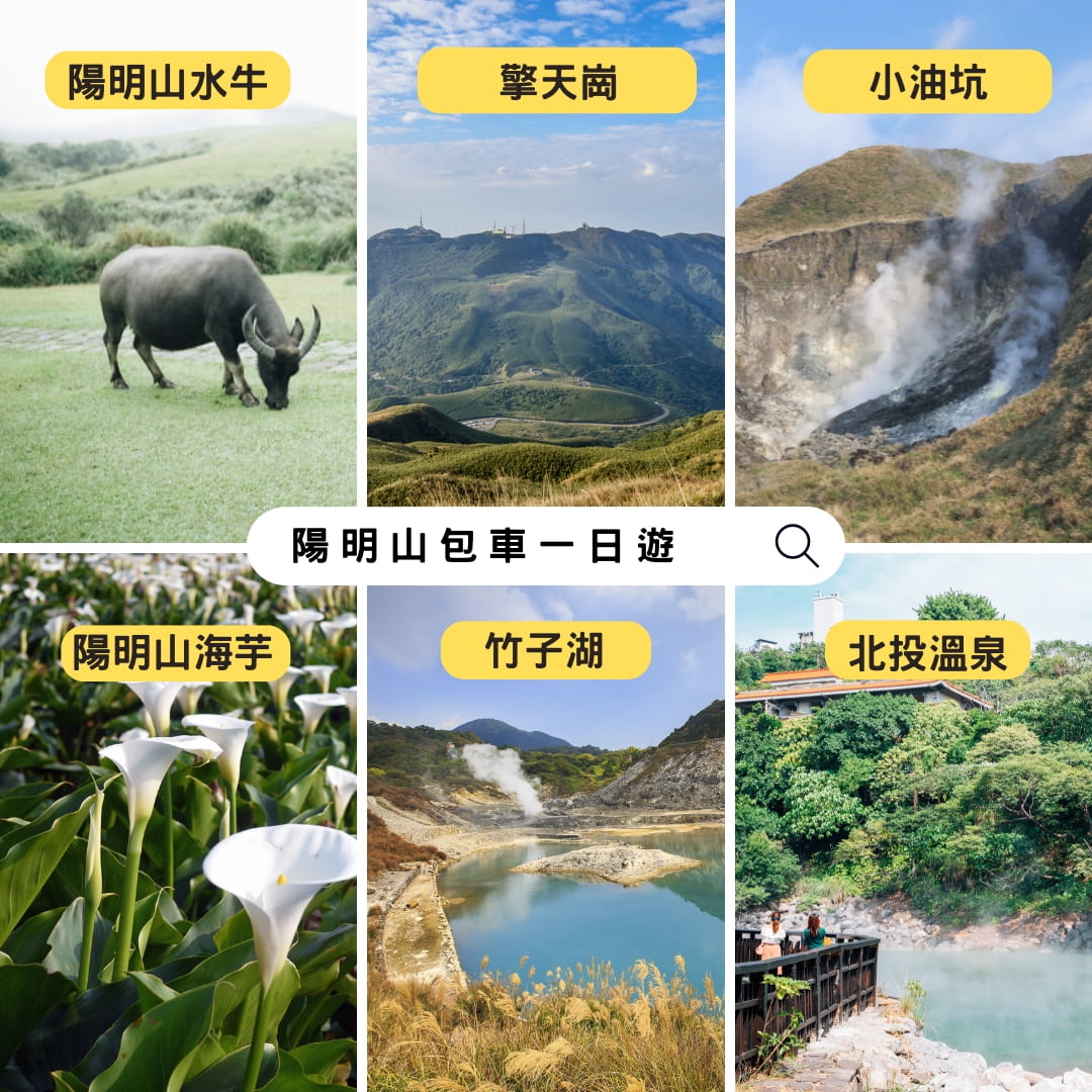 陽明山包車一日遊